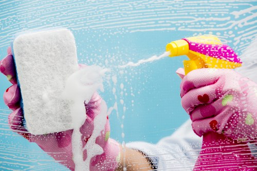 Professional carpet cleaning team introducing Haggerston Carpet Cleaners
